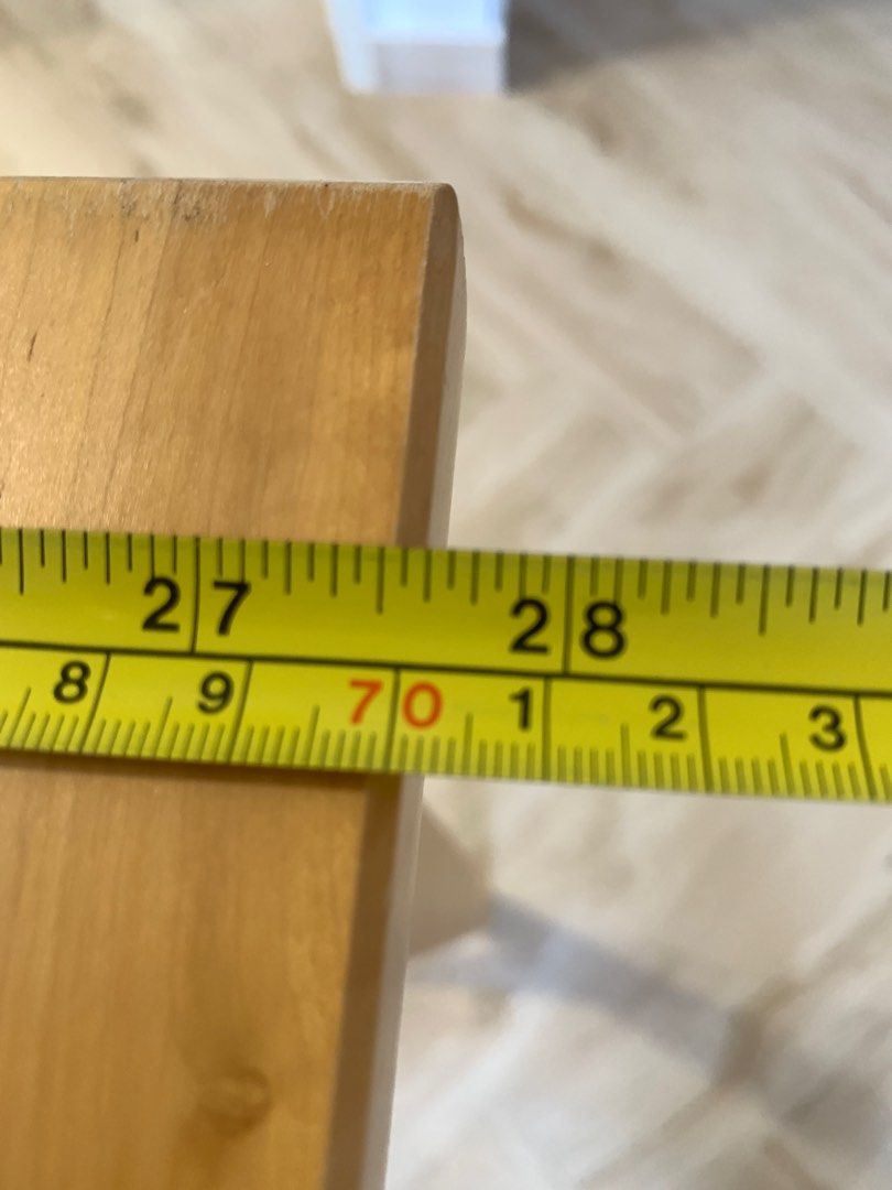 IKEA BJORKUDDEN solid wood high table, Furniture & Home Living