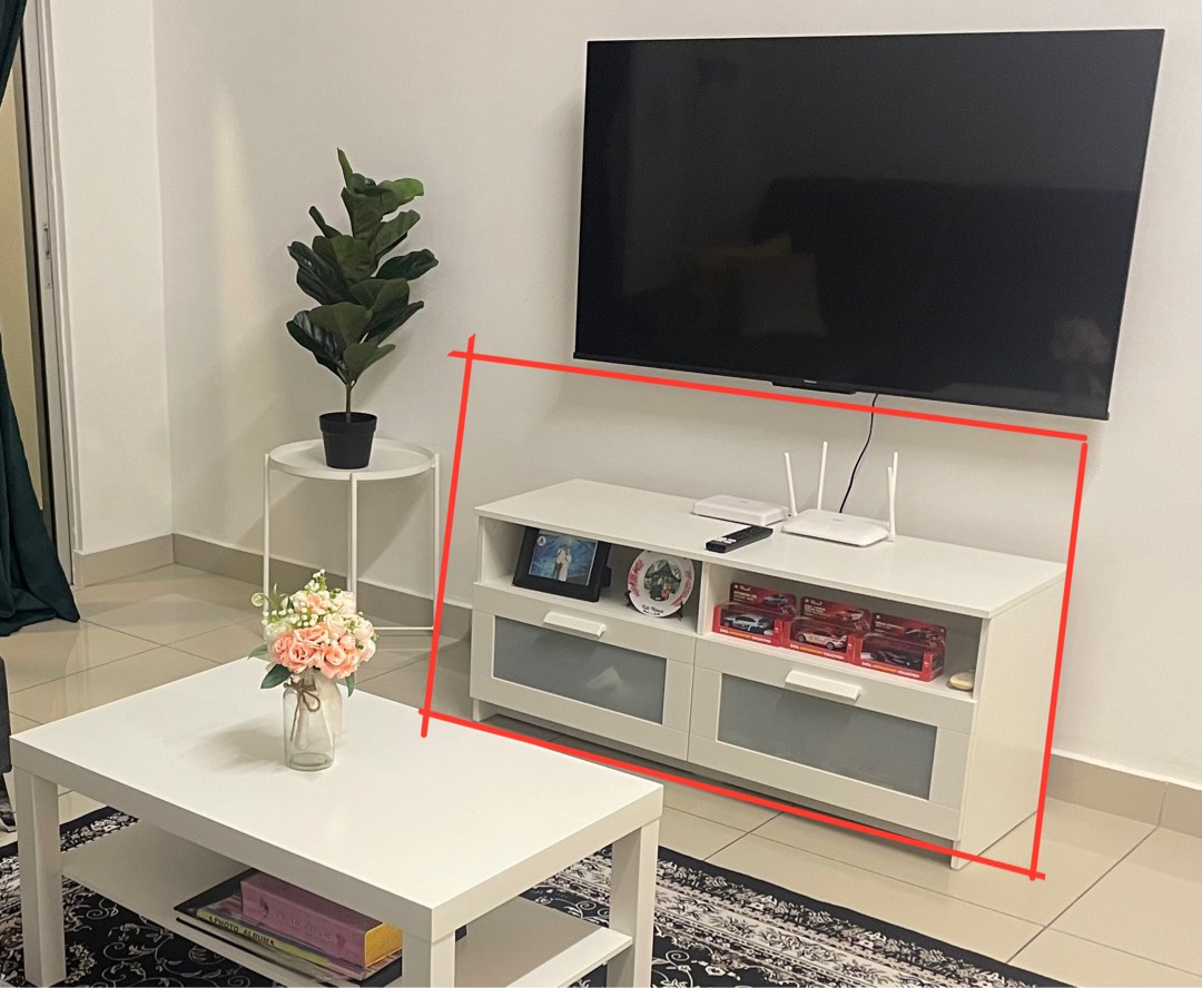 Brimnes tv shop unit white