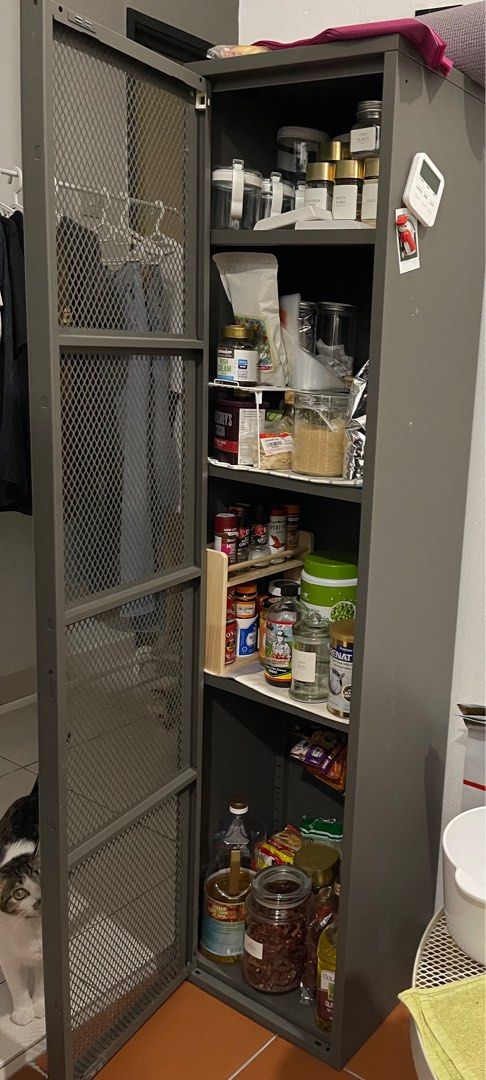IKEA IVAR cabinet steel mesh