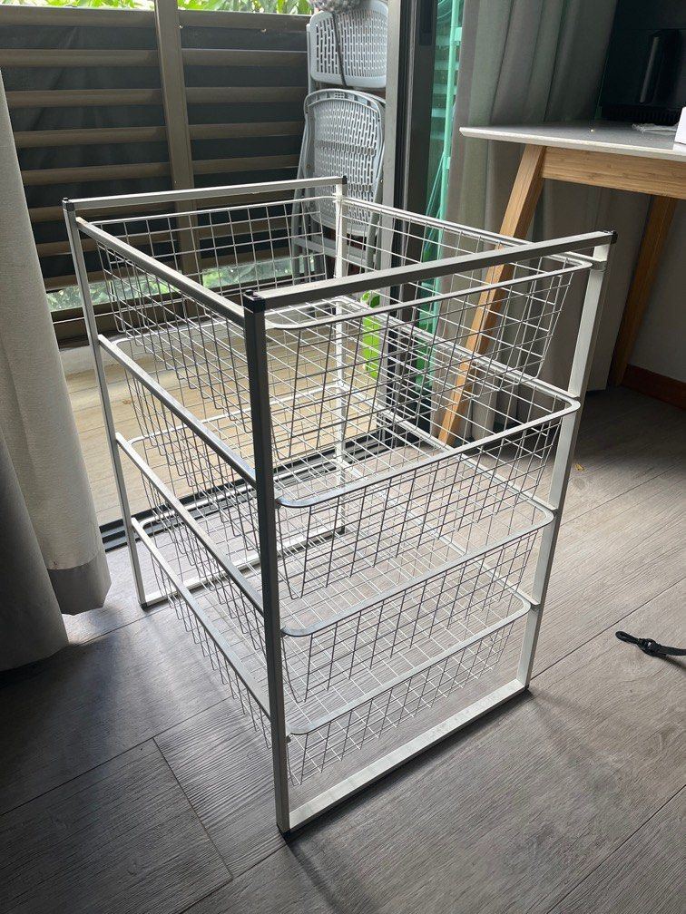 IKEA storage rack/shelves, Furniture & Home Living, Furniture, Shelves
