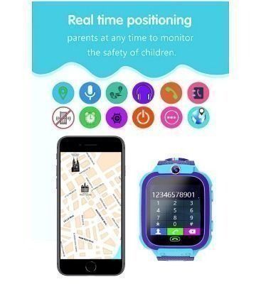 IOS ANDROID Touch Screen KIDDIE Kid s Smartwatch for Voice Chat