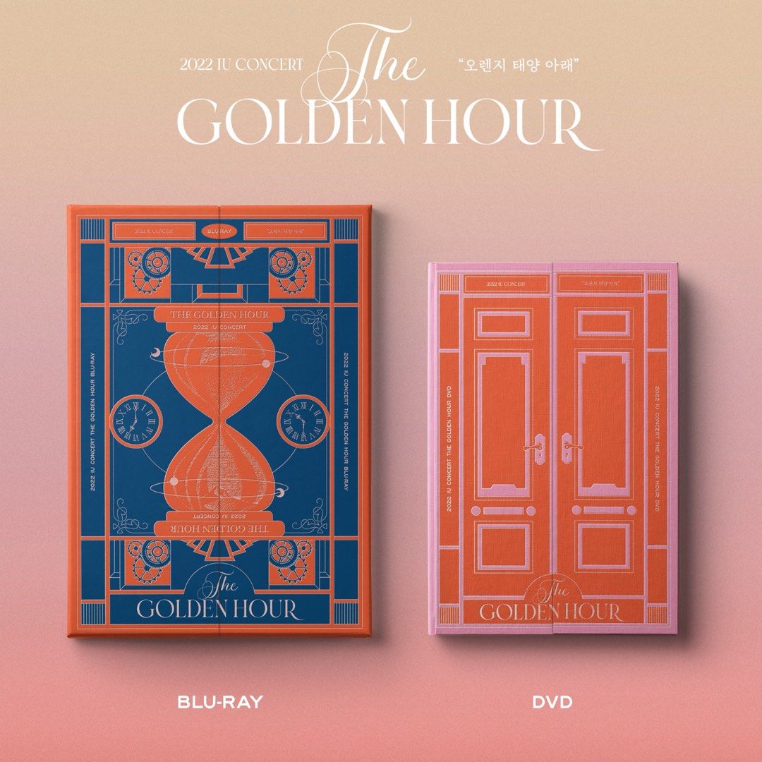 IU 2022 the golden hour concert dvd/blu-ray, 興趣及遊戲, 收藏品及