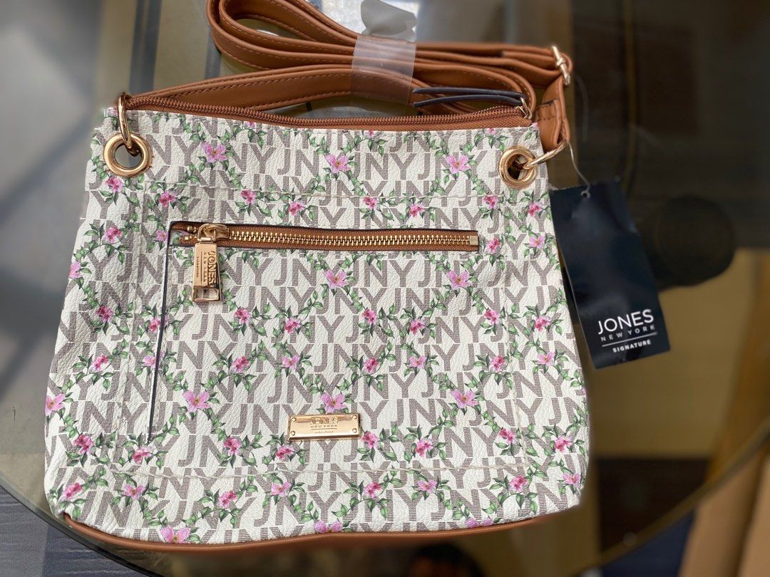Buy Jones New York Black Textured Sling Bag - Handbags for Women 2440071 |  Myntra