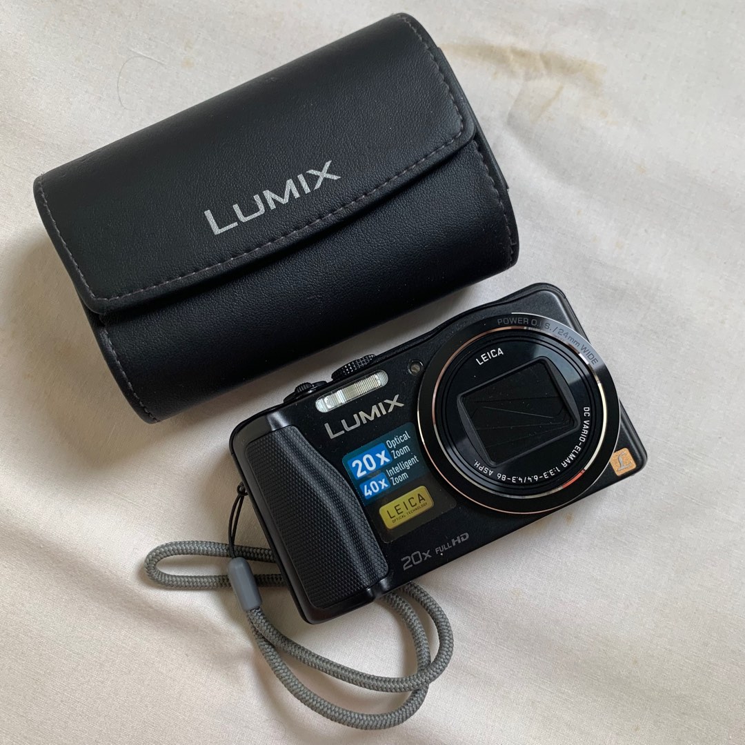 Kamera Digital Vintage Panasonic Lumix Lensa Leica type DMCZS25 Made