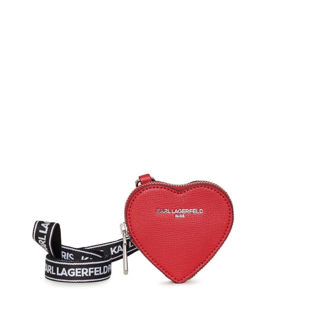 Karl Lagerfeld Heart-Shaped Coin Purse