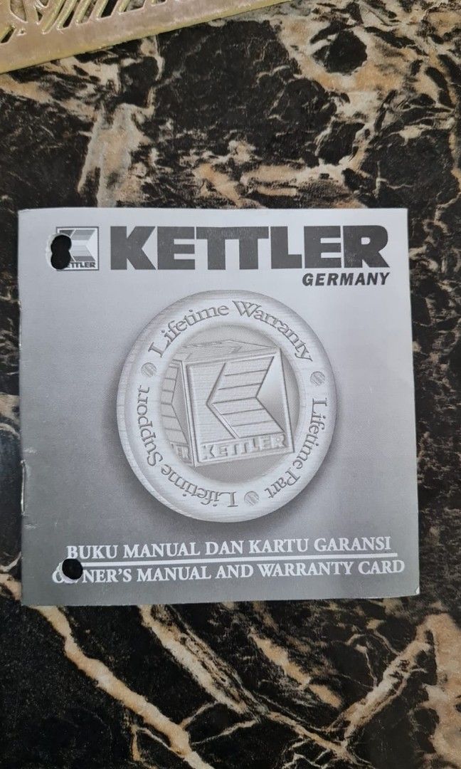 Kettler Treadmill ST marathon lifetime Warranty, Olah Raga, Perlengkapan Olahraga Lainnya di