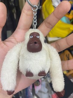 Kipling keychain white