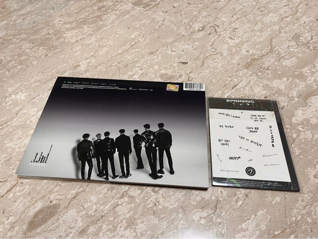 KPOP GOT7 'Spinning Top' Album, Hobbies & Toys, Memorabilia