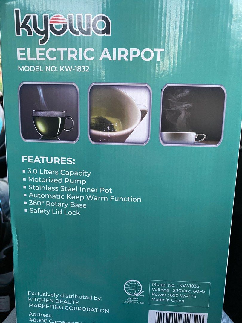 Kyowa Electric Airpot on Carousell