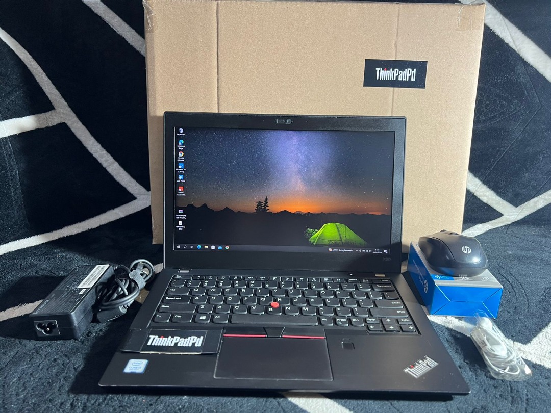 Laptop Lenovo Thinkpad X280 Core I5 8250u Fhd Ips Ssd Slim Mulus Elektronik Komputer Laptop 5643