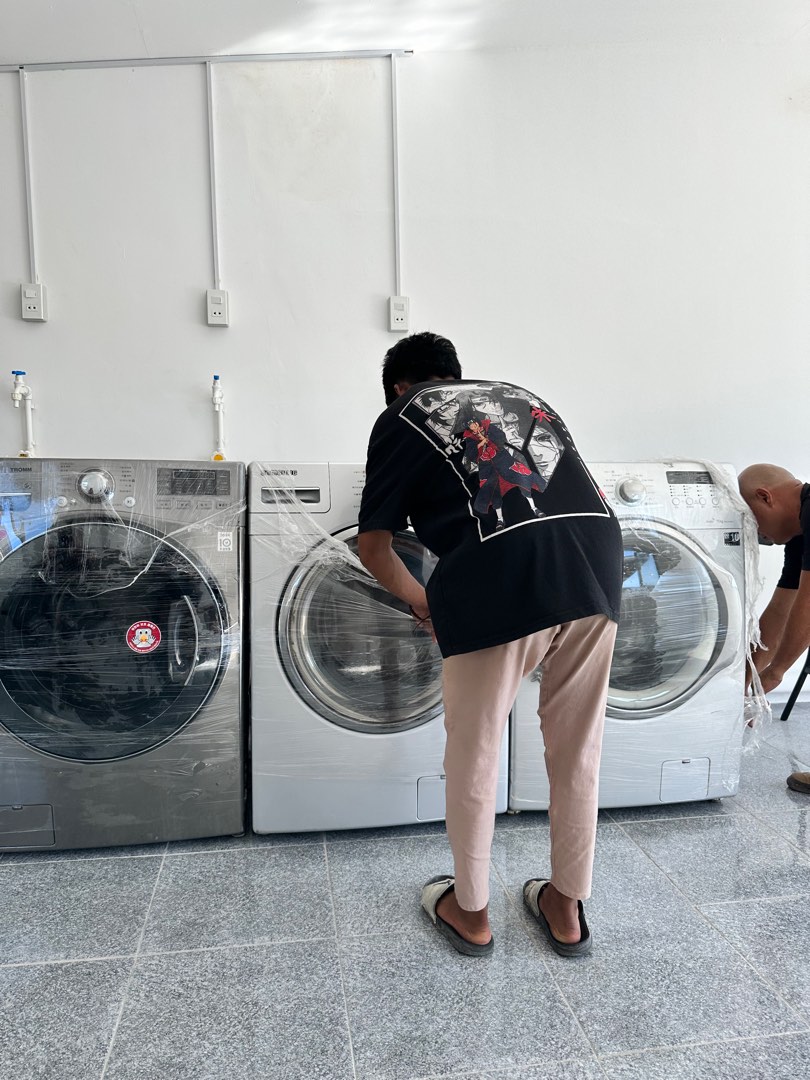Laundry shop business TV Home Appliances Washing Machines and