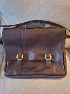 Leather computer/shoulder bag