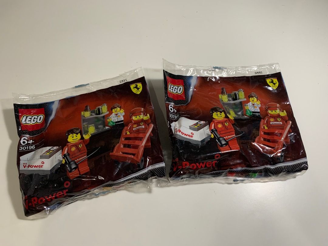 Lego Shell Polybags (Category: Lego & Building Sets) located in Caloocan City. Submitted by diegooa (Listing ID 1230123919, Image 2). Description: Lego Shell Polybags P3,200 for everything: 2x Shell V Power 3 Minifigure Polybag 30196 Shell V Power Ferrari 150 Italia Polybag 30190 Shell V Power Scucerua Ferrari Truck Polybag 30191 Shell V Power F40 Polybag 30192 Shell V Power 458 Italia Polybag 30194 Shell V Power FXX Polybag 30195 Payment thru GC