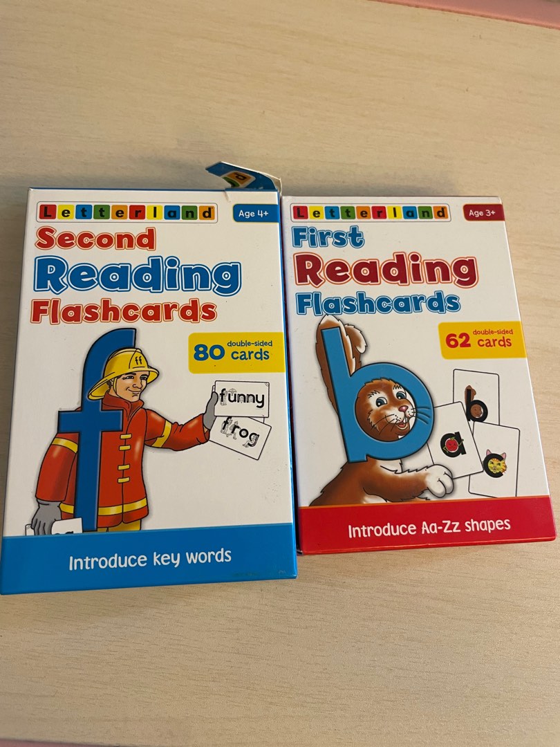 Letterland flashcard, 興趣及遊戲, 書本 &amp; 文具, 小朋友書 - Carousell
