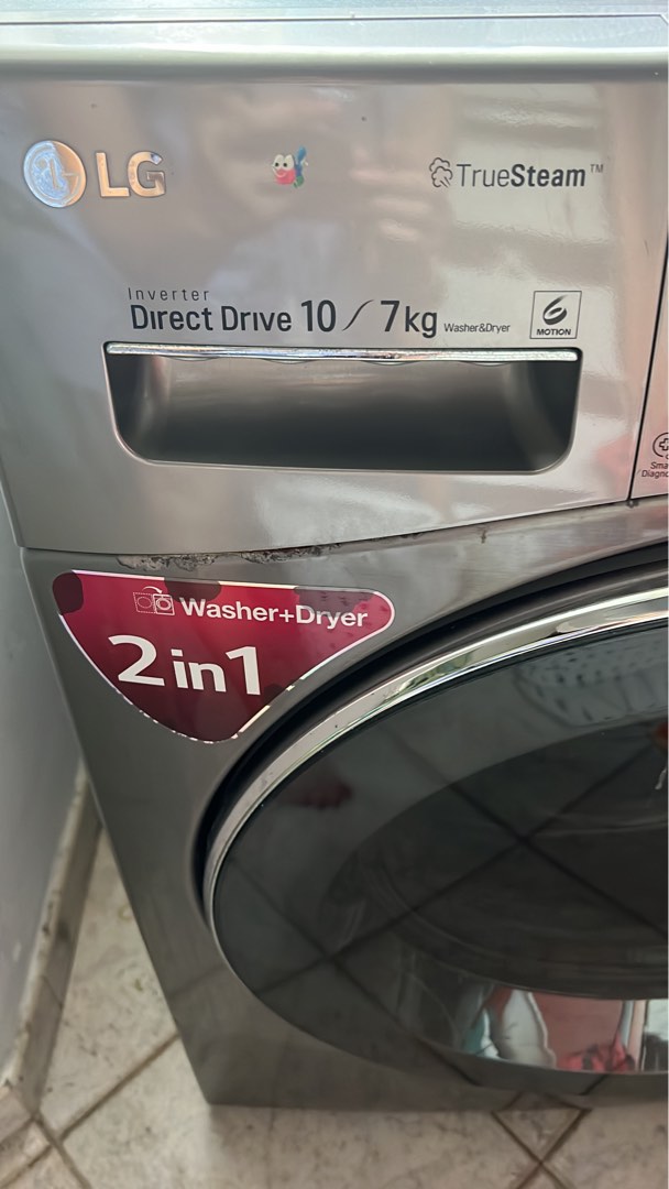 LG 2 in 1 Washer Dryer, TV & Home Appliances, Washing Machines and