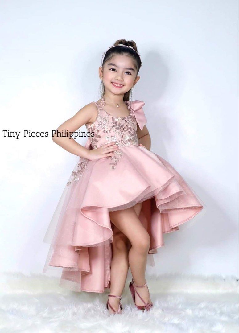Long back hotsell gown for kids