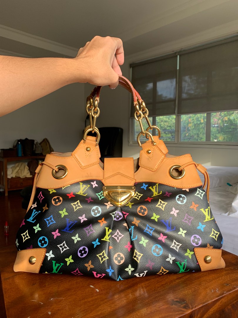 Louis Vuitton Monogram Multicolor Ursula Black