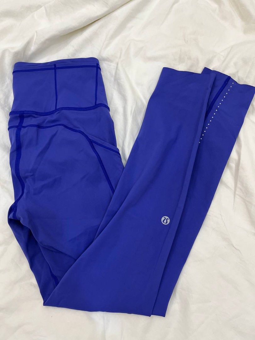 Lululemon fast and free 23” wild berry size 4, Women's Fashion, Activewear  on Carousell