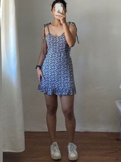 Lulus Black and White Sundress
