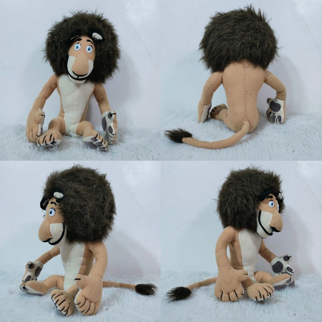 Madagascar - Alex the Lion Plushie 2 (Category: Plushies & Soft Toys) located in Antipolo. Submitted by bhabiegraciefashionlab (Listing ID 1230170566, Image 1). Description: ✨🎀✨Madagascar - Alex the Lion Plushie 2✨🎀✨ 🍭🥳Yours for Only 💸💵 ₱199 + SF🥳🍭 🔖✨•Details•✨🔖 💕Very Good Used Condition, minor scratches on eyes 💕Brand/Etiketa - faded 💕Approx 11 inches (H) #madagascar #alexthelion #dreamworks #cute #japanstuffedtoys #authentic #plush