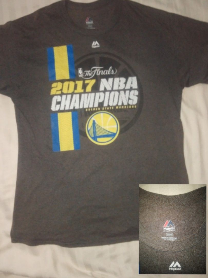 Mitchell & Ness Golden State Warriors Finals Champs T-Shirt Faded Black