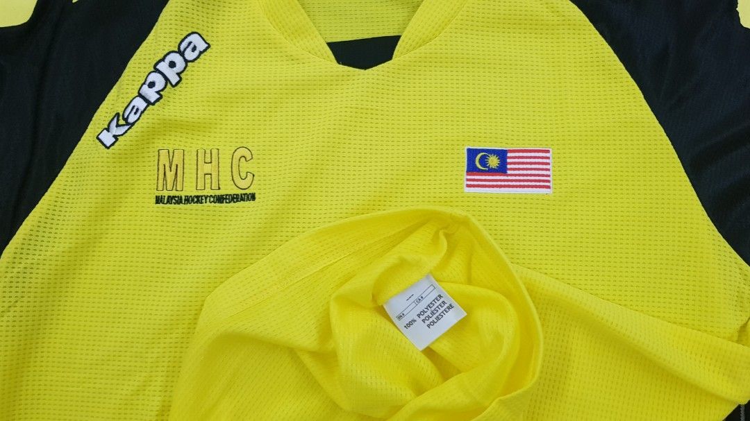 Malaysia Home Jersey (2013) Malaysia Hockey Jersey, Men's Fashion