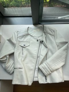 Off-White Leather Varsity Jacket (FW2021 Laboratory Of Fun), Luxury,  Apparel on Carousell