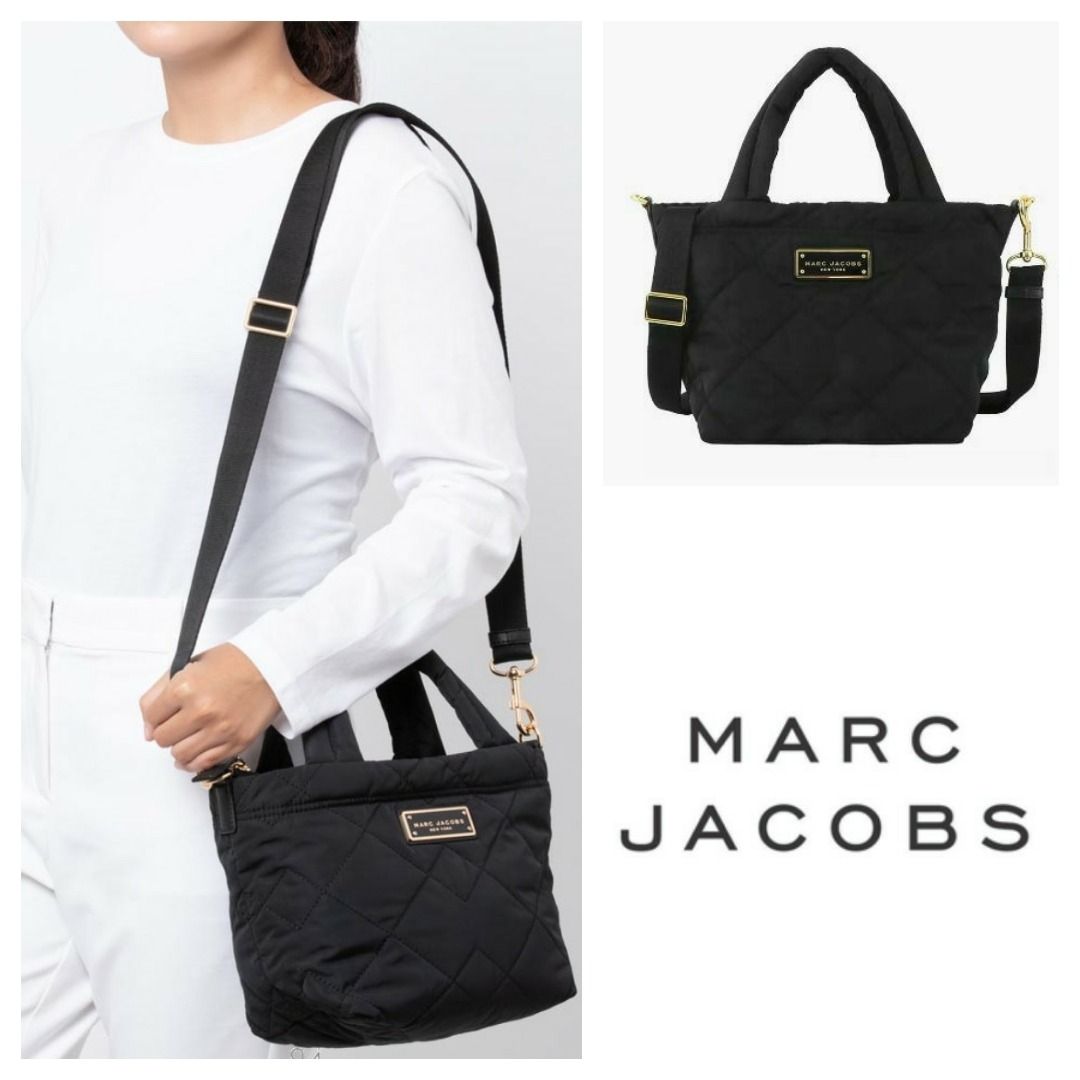 Marc jacobs quilted nylon mini tote bag 2025