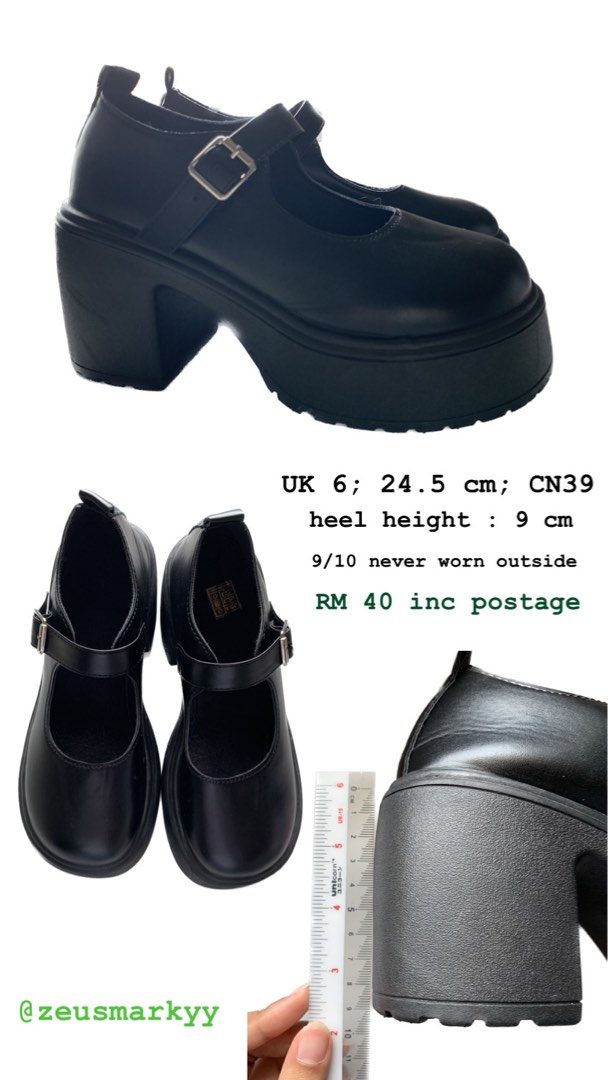 MARY JANES 9 CM PLATFORM