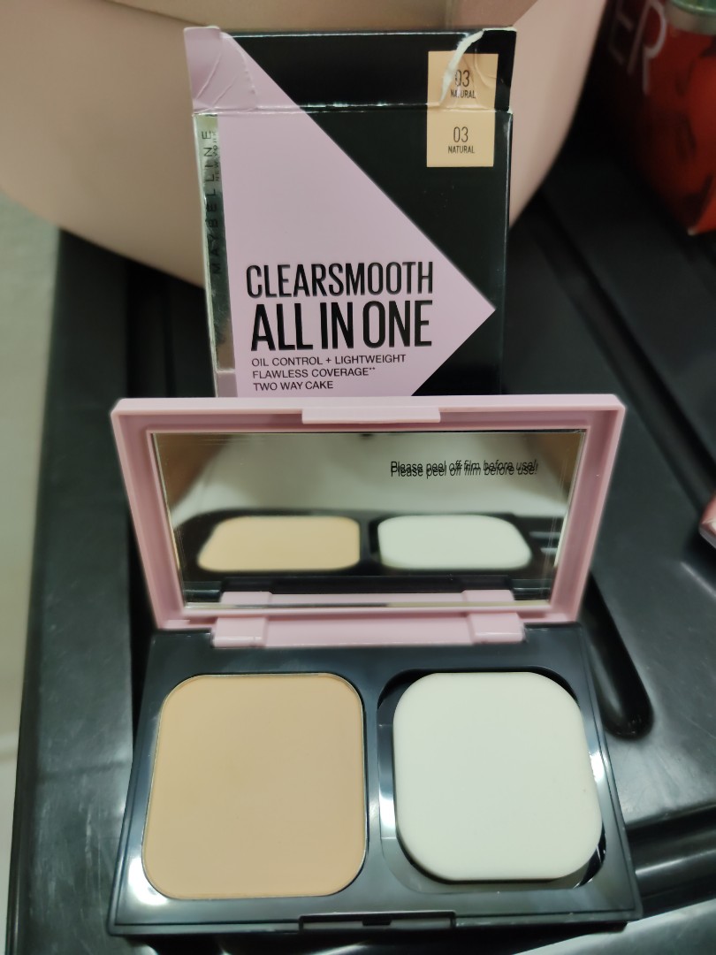 CLEAR SMOOTH ALL-IN-ONE POWDER TWO-WAY CAKE SPF32 PA+++ | Powder |  Maybelline Malaysia
