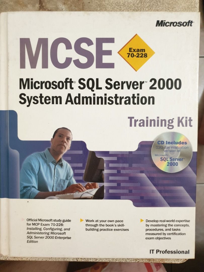 MCSE Microsoft SQL server 2000 system administration (Category: Textbooks) located in Klang. Submitted by ahboon8 (Listing ID 1230035729, Image 1). Description: MCSE Microsoft SQL server 2000 system administration.