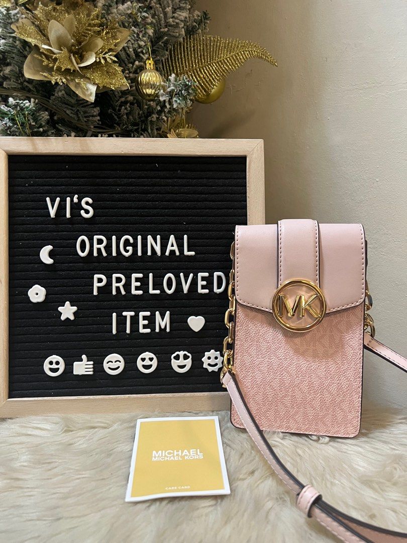 Michael Kors Carmen XS Flap, Luxury, Bags & Wallets on Carousell