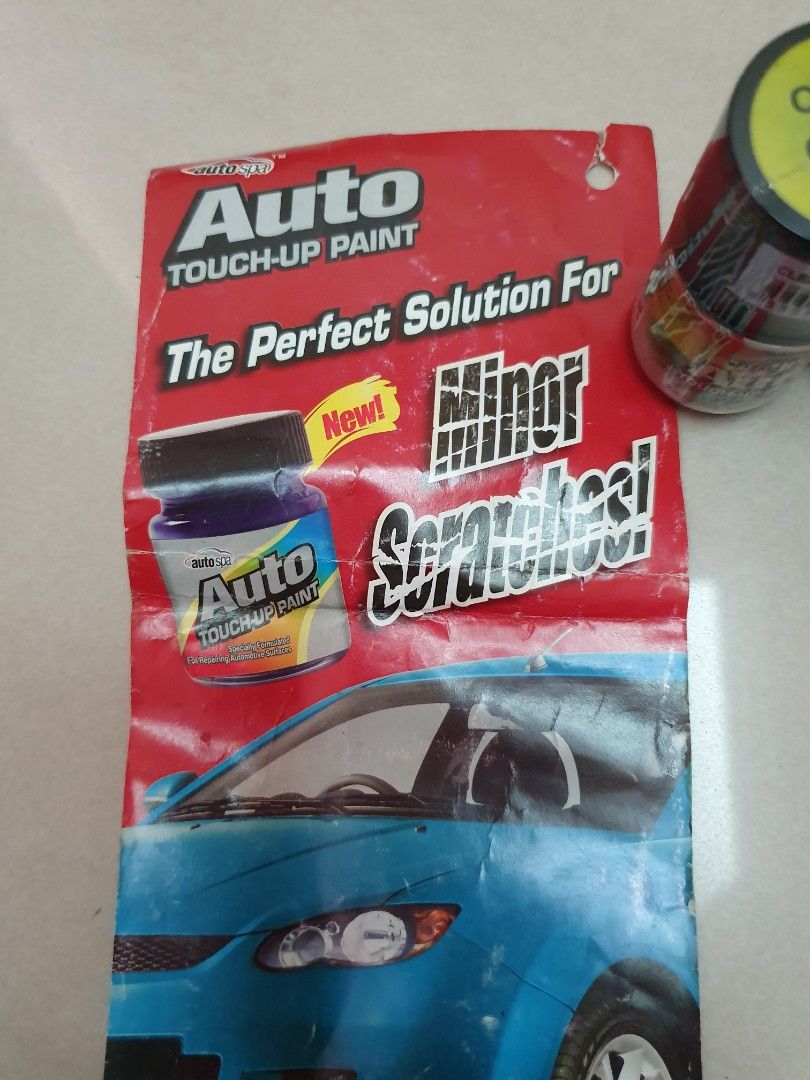 Car Paint red minor scratch touch up red paint Puchong, Furniture & Home Living, Home