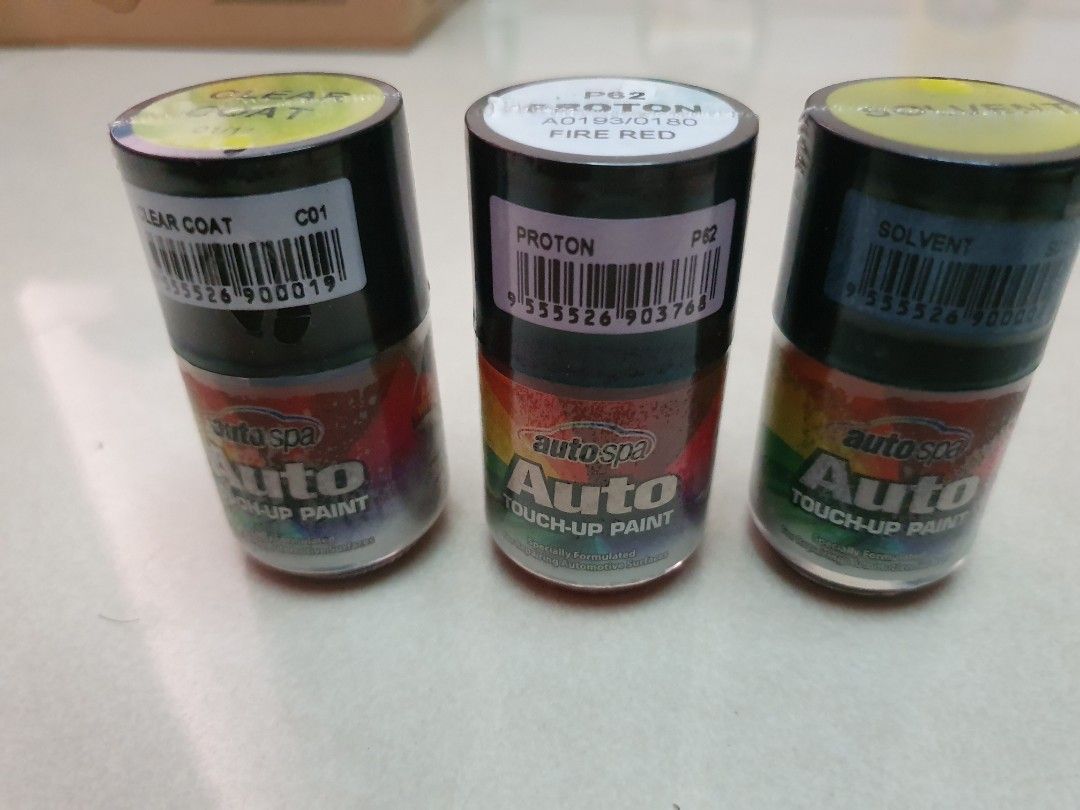 Car Paint red minor scratch touch up red paint Puchong, Furniture & Home Living, Home