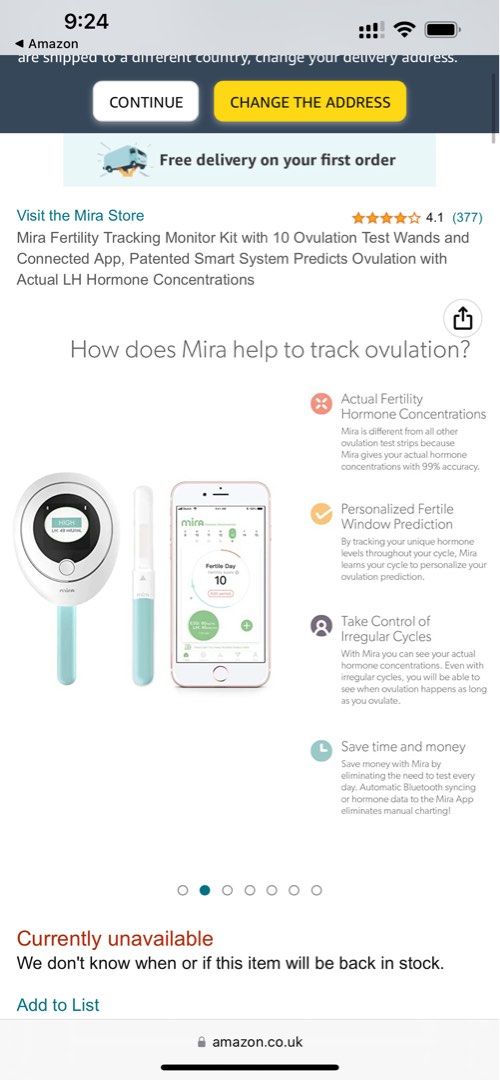 Mira fertility analyzer, 美容＆化妝品, 健康及美容 衛生健康 Carousell