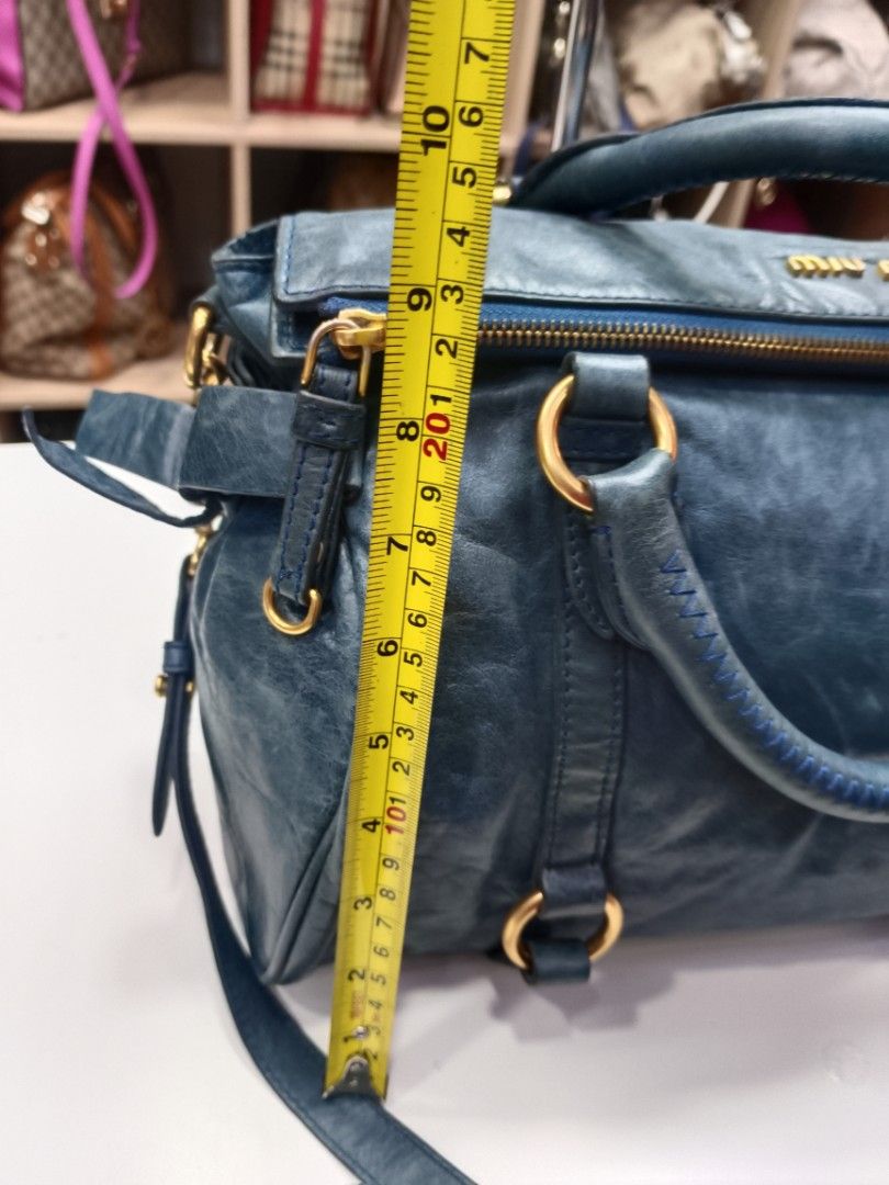 Miu Miu Two Way Bag, Luxury, Bags & Wallets on Carousell