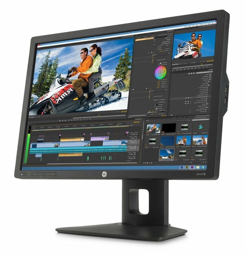 Monitor HP Z Display Z24i 24inch IPS LED Backlit Monitor, Computers