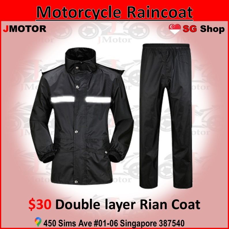 Raincoat motorcycle top