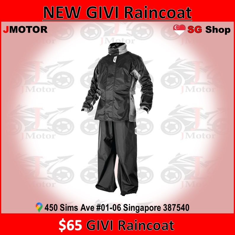 Givi rain hotsell coat