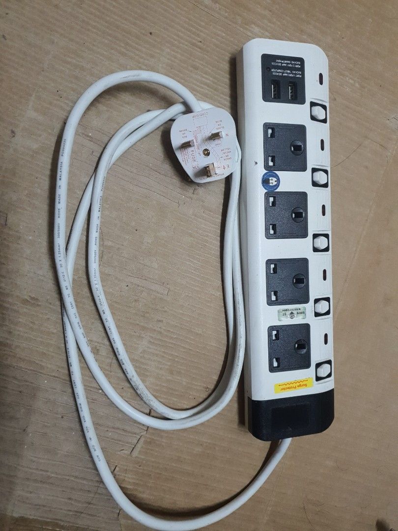 Multi Plug Extension (with surge protector), Everything Else, Others on