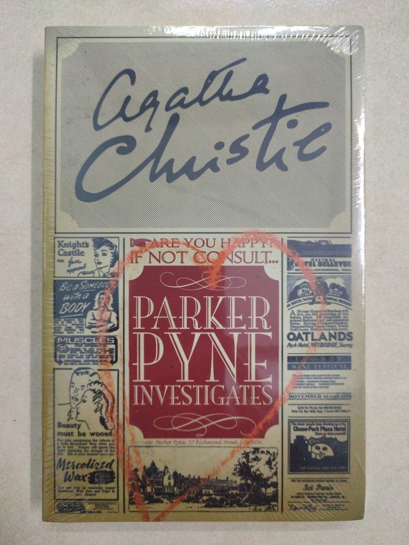 Parker　Magazines,　by　Books　Investigates　Pyne　Toys,　100%　Hobbies　Christie,　Storybooks　Original　Carousell　Agatha　on
