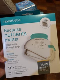 Nanobebe Breastfeeding Milk Bags