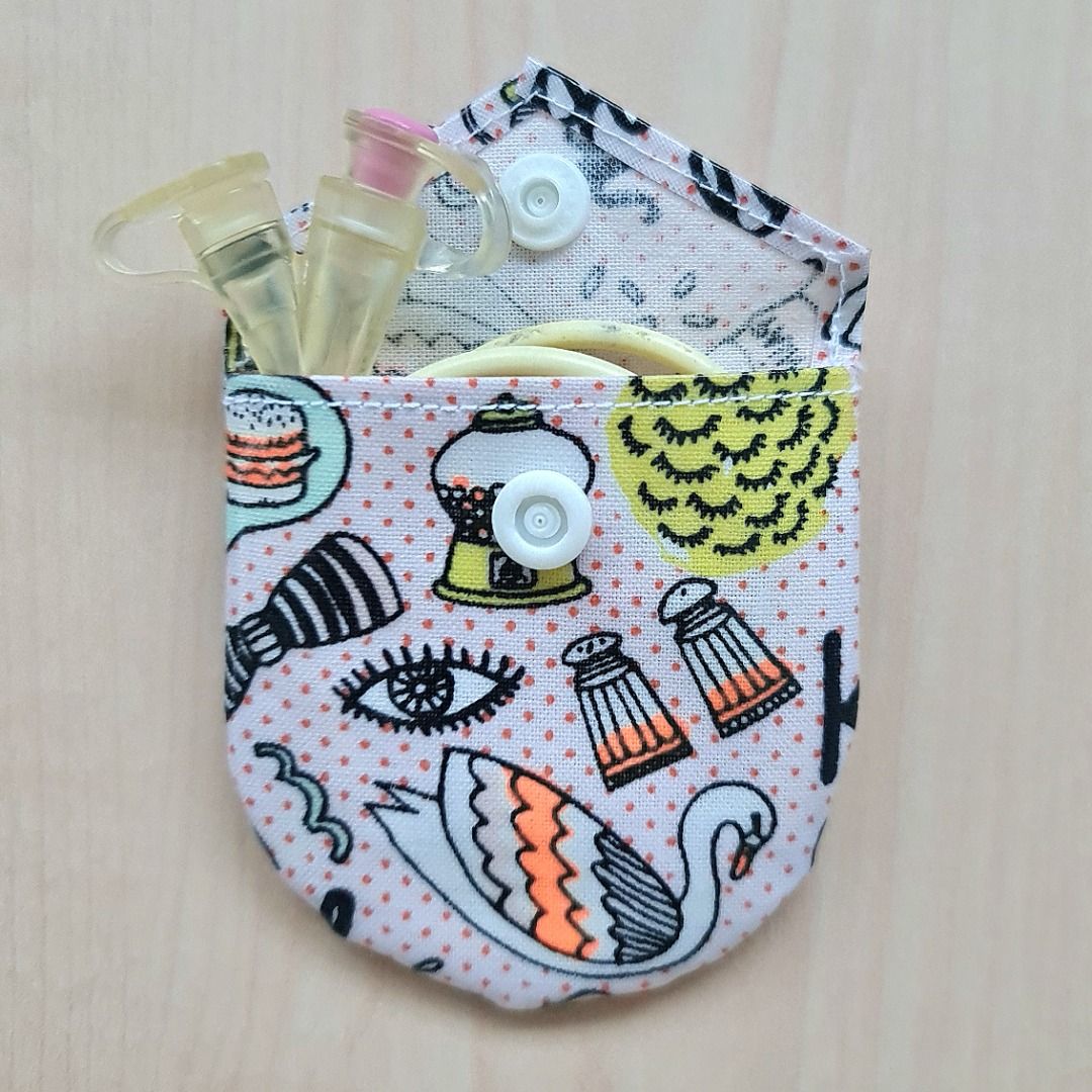 Nasogastric (NG) Tube Pouch [Dreams in Monochrome], Health & Nutrition