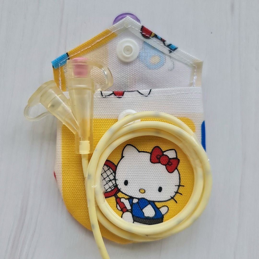 Nasogastric (NG) Tube Pouch [Hello Kitty], Health & Nutrition