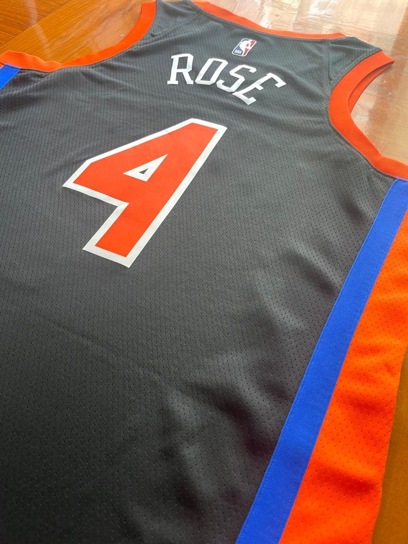 2022-23 NEW YORK KNICKS ROSE #4 NIKE SWINGMAN JERSEY (ALTERNATE) Y - W -  Classic American Sports