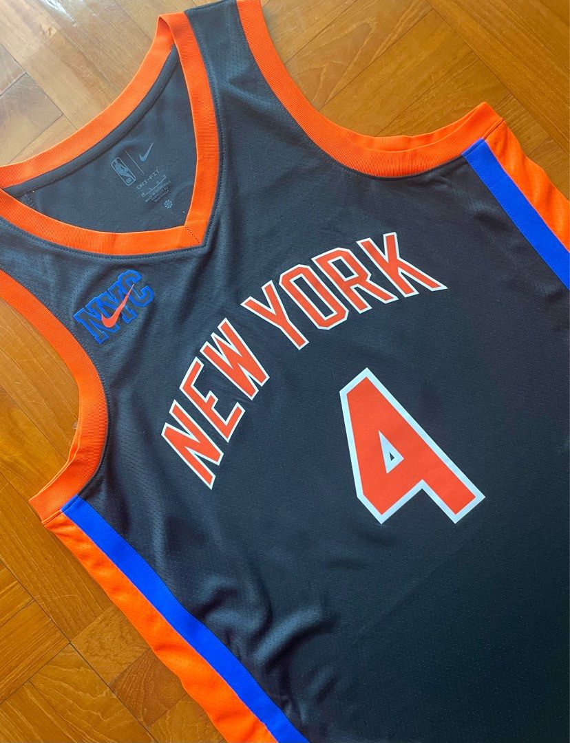 2022-23 NEW YORK KNICKS ROSE #4 NIKE SWINGMAN JERSEY (ALTERNATE) Y - W -  Classic American Sports