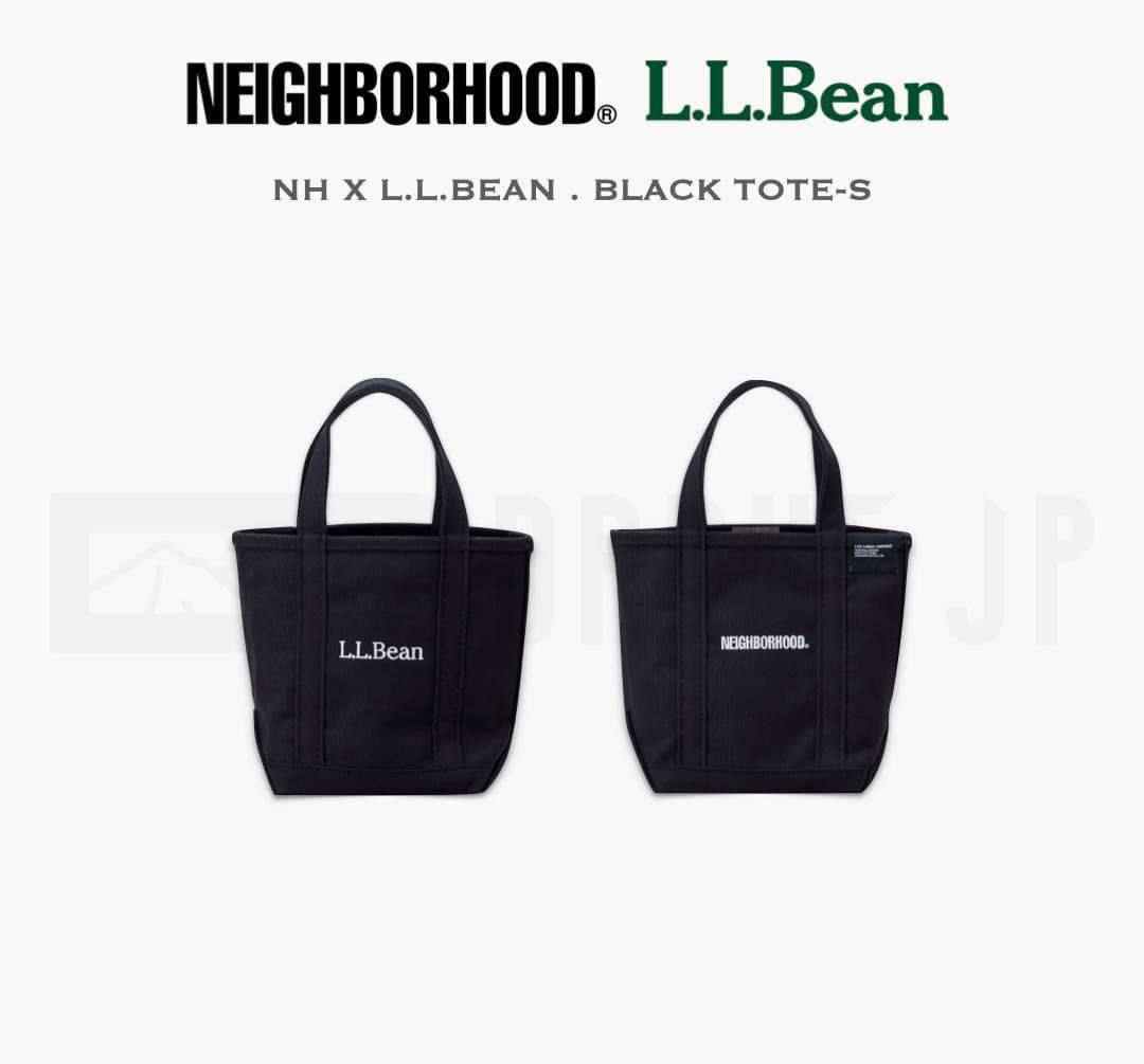 NEIGHBORHOOD NH X L.L.BEAN . BLACK Sサイズメンズ - トートバッグ