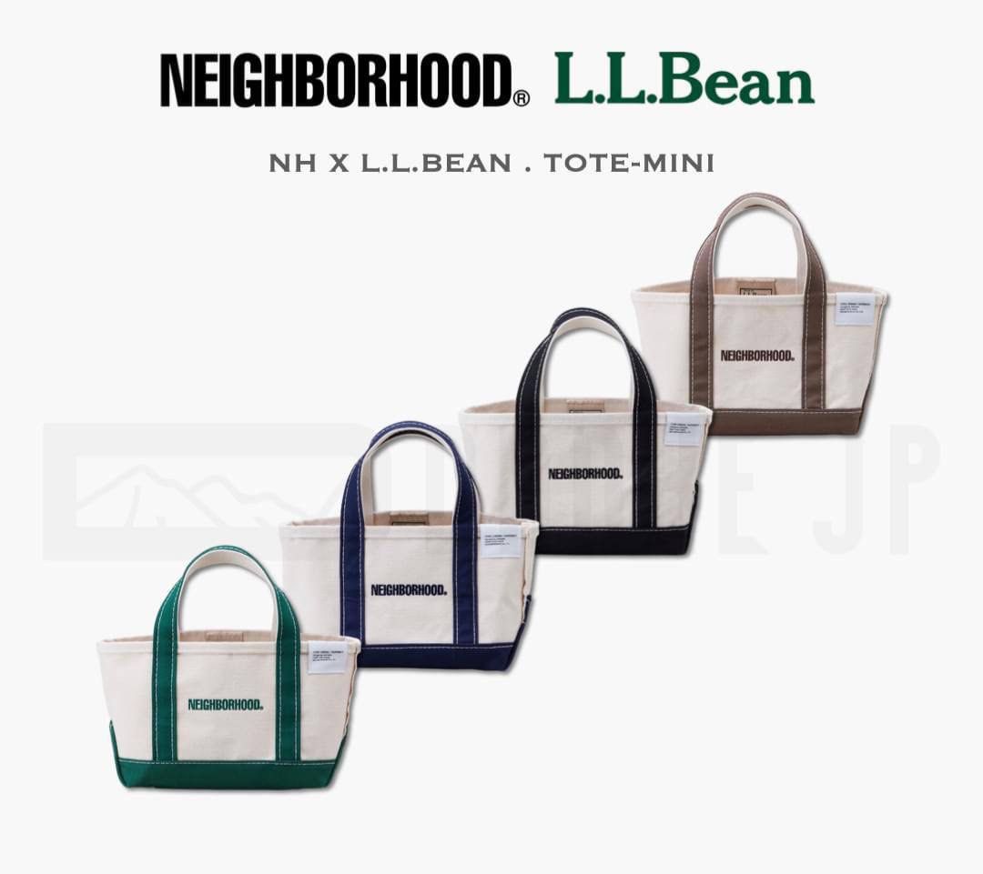 NEIGHBORHOOD NH L.L.BEAN BLACK TOTE-L | nate-hospital.com