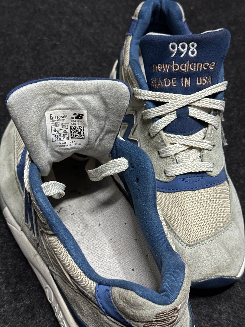 New balance 998 MADE IN USA Men s Fashion Footwear Sneakers