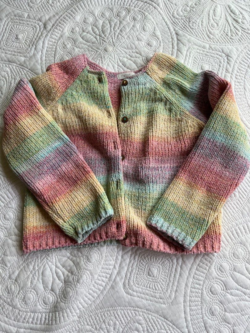 Next rainbow cardigan baby sale